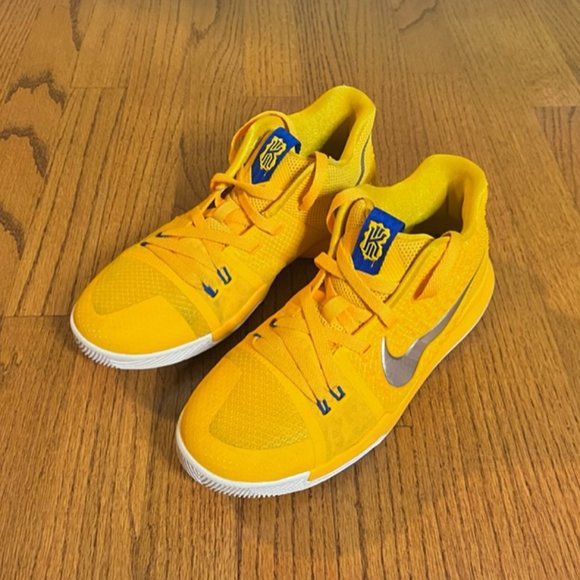 NIKE: (859466-791) KYRIE 3 GS 'MAC AND CHEESE'-SIZE 6.5Y **FANTASTIC CONDITION** - Picture 2 of 11